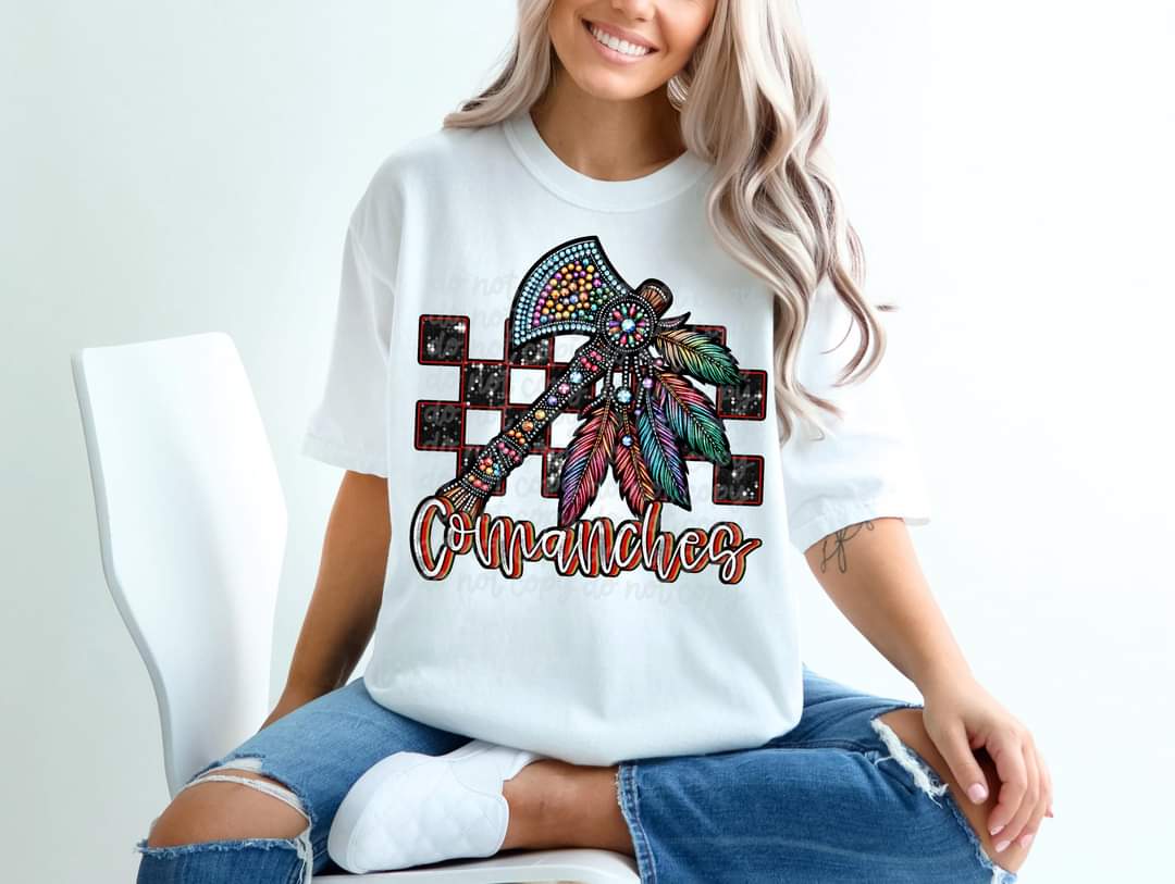 Comanches (stones) (c's)  DTF transfer