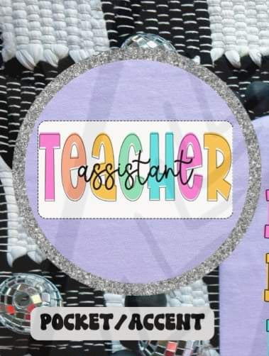 Teacher assistant 45313 DTF transfers