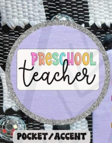 Preschool teacher 45299 DTF transfers