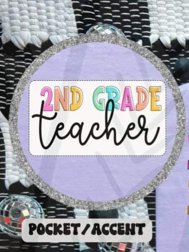2nd grade teacher 45296 DTF transfers