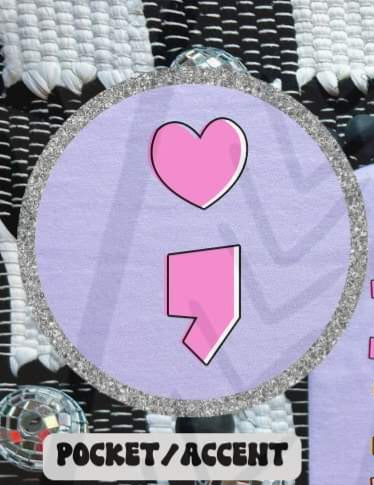 Semi colon 45292 DTF transfers