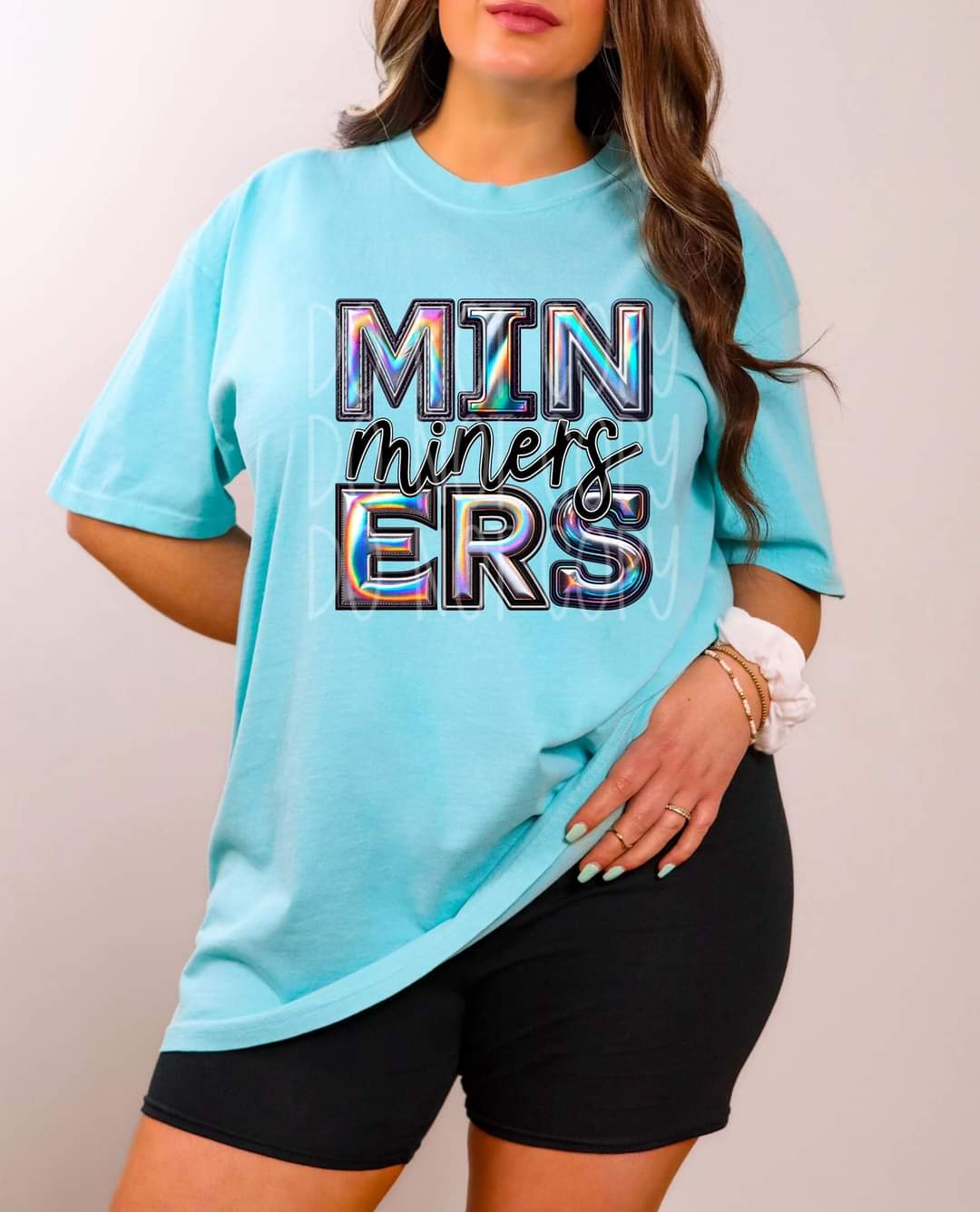 Miners holographic 45462 DTF TRANSFER