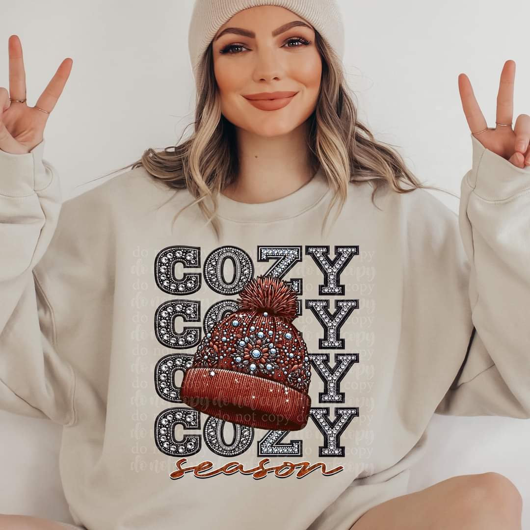 Cozy season stacked TDD 45482 DTF transfer