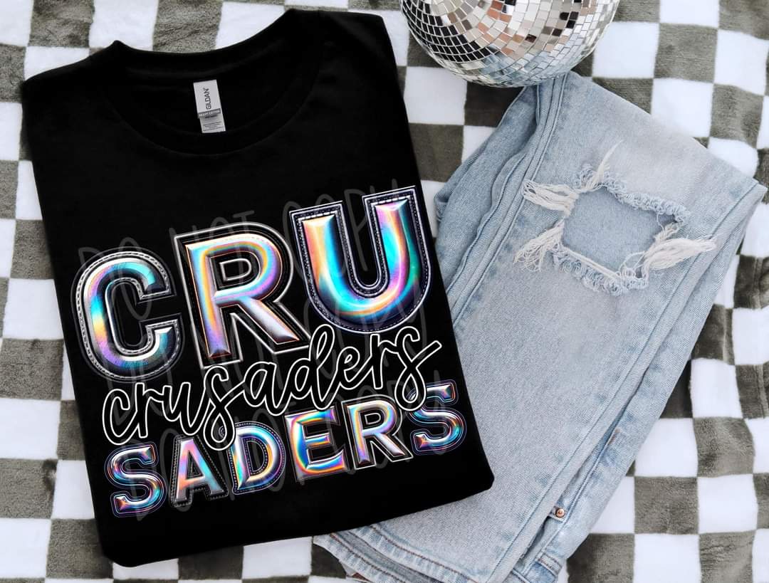 Crusaders holographic 45540 DTF TRANSFER
