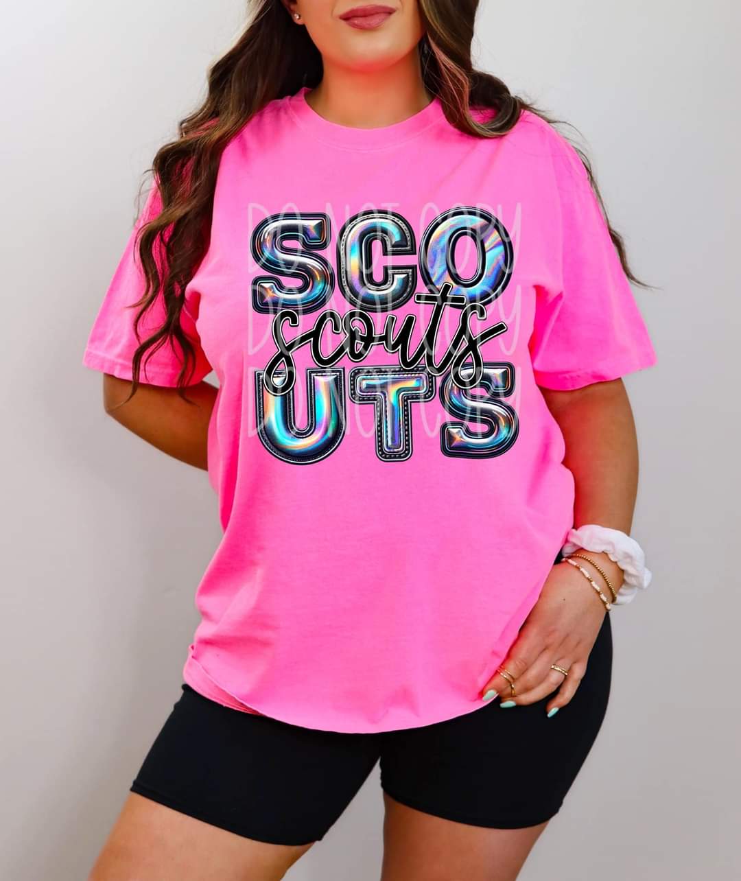Scouts  holographic 45528 DTF TRANSFER