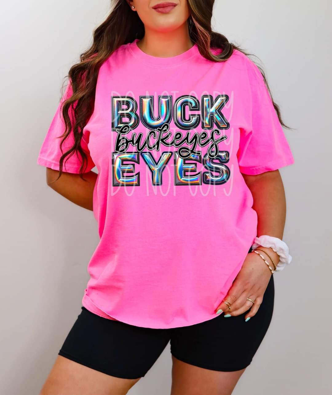 Buckeyes holographic 45526 DTF TRANSFER