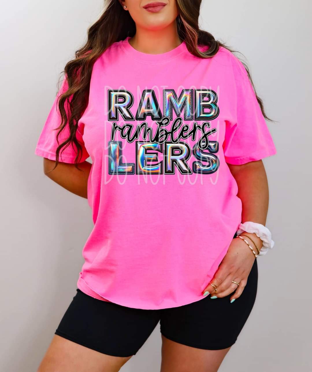 Ramblers holographic 45523 DTF TRANSFER