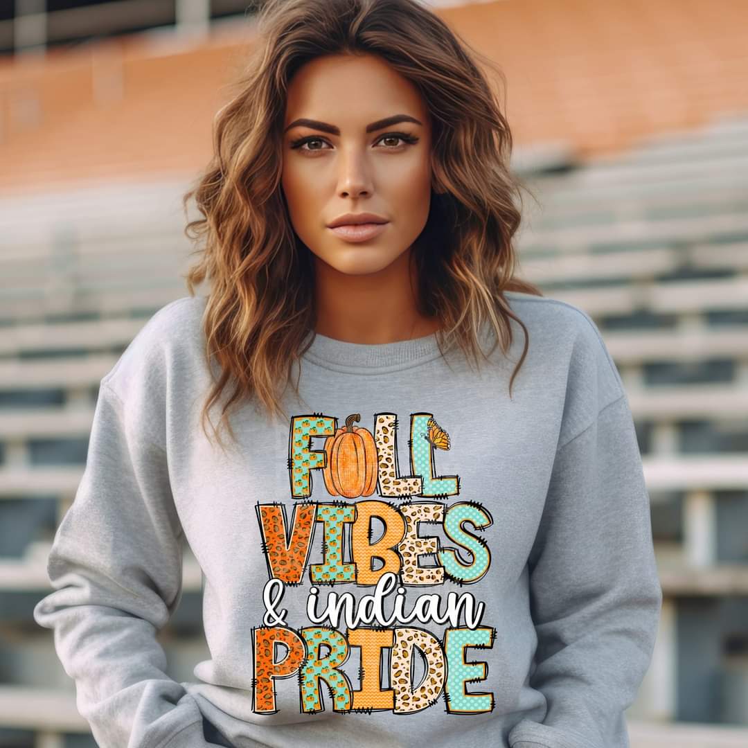 Fall vibes & Indian pride 45593 DTF transfer