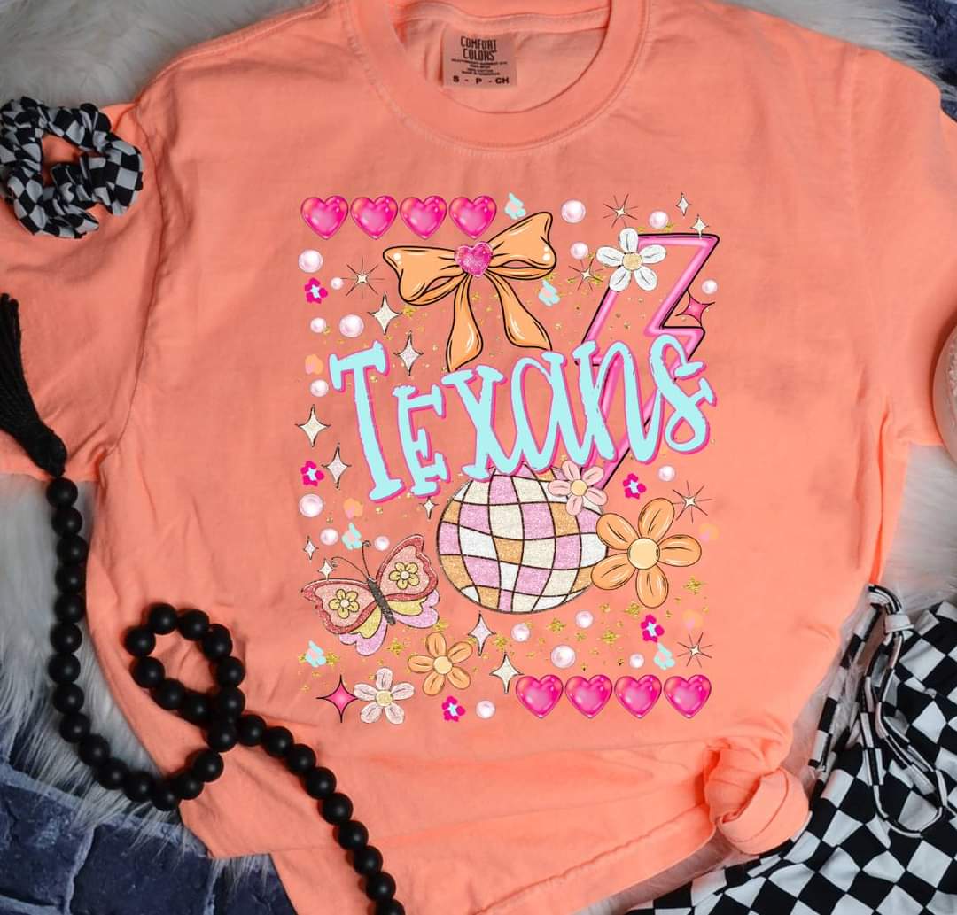 Preppy Texans SG DTF transfer