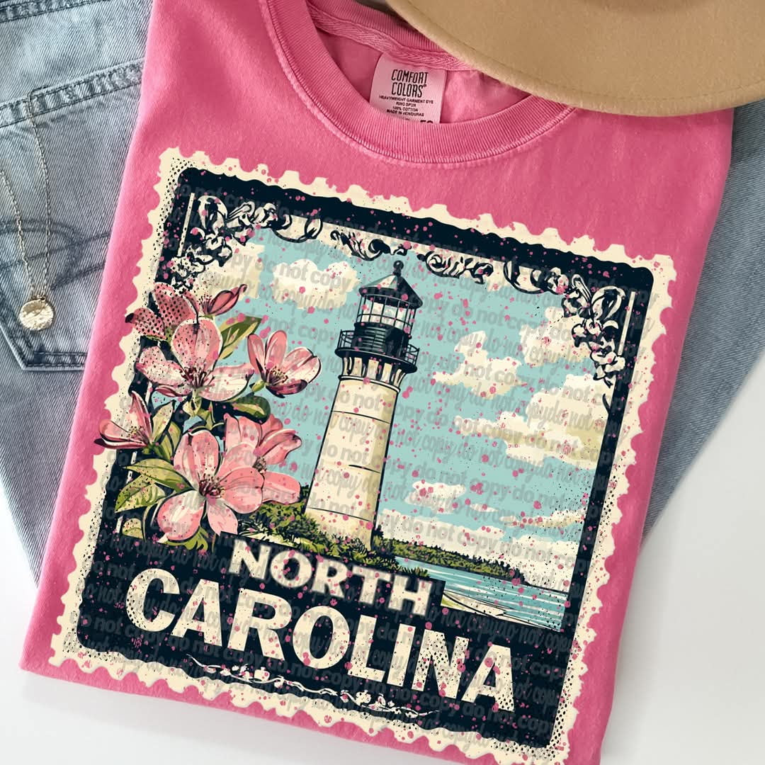 North Carolina State Stamp (TTD) 99165 DTF transfer