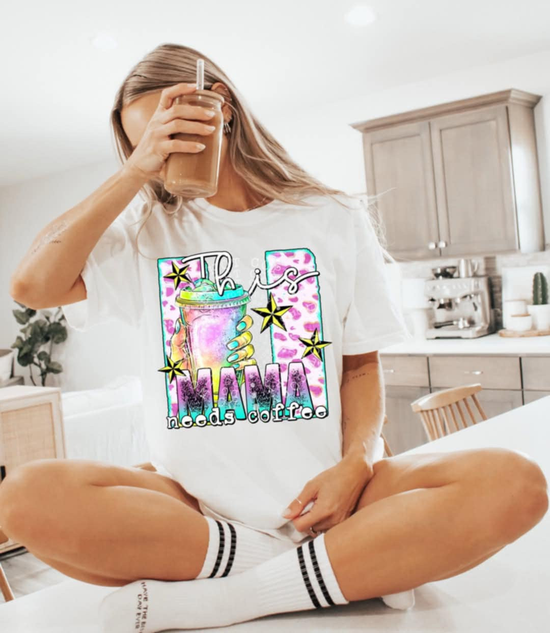 This mama needs coffee (C’s) 99921 DTF transfer