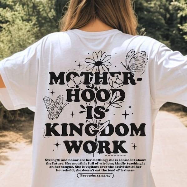 Motherhood is kingdom work (KARTA) 64019 DTF transfer