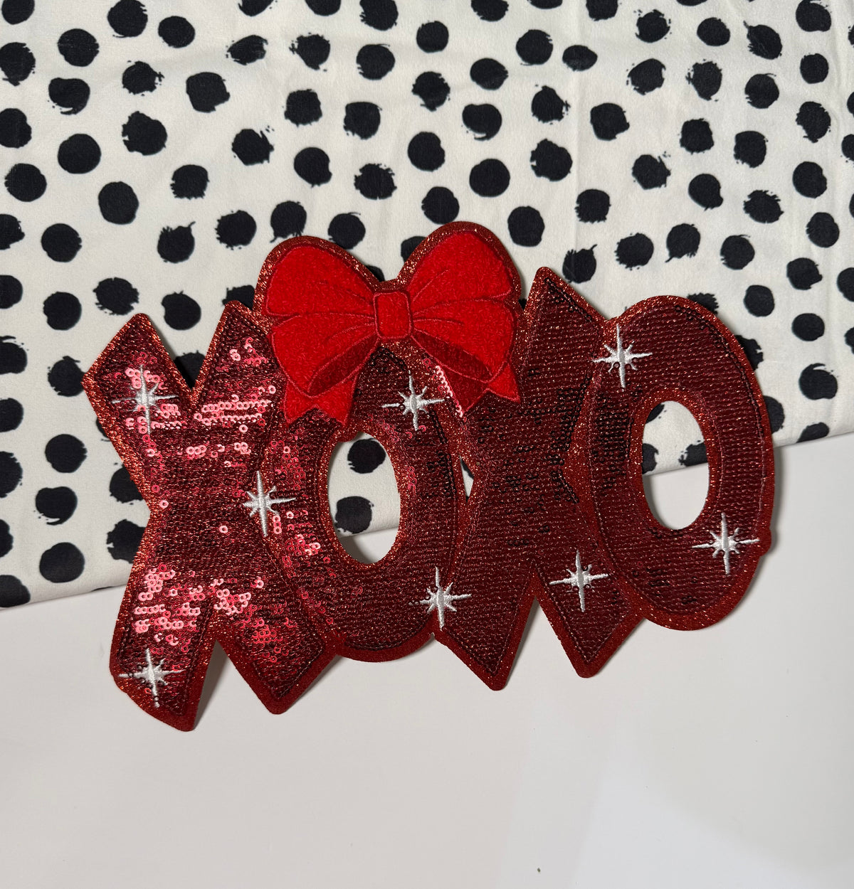 Xoxo Bow Patch