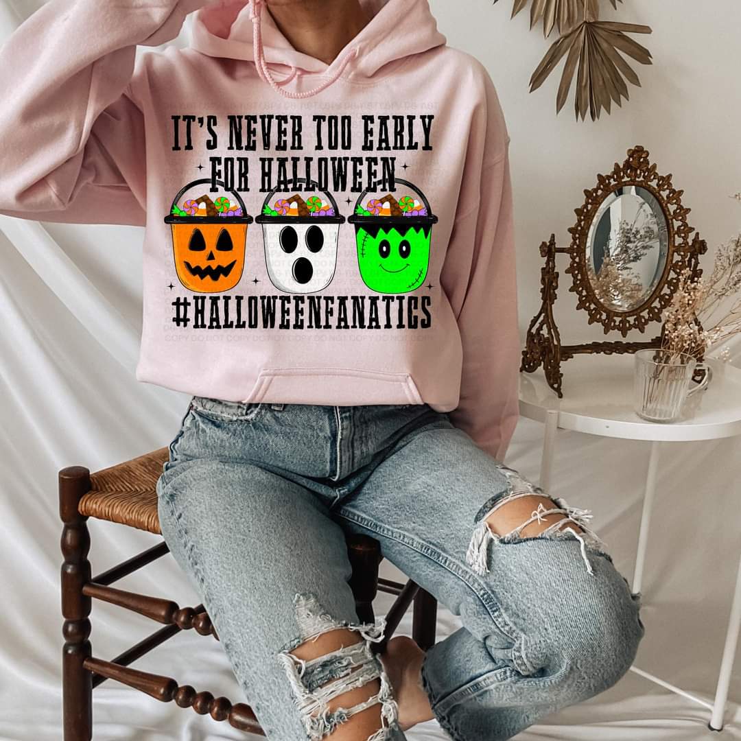 It's never too early for Halloween DTF TRANSFER