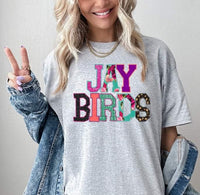 Jaybirds faux embroidery 8158 DTF transfer