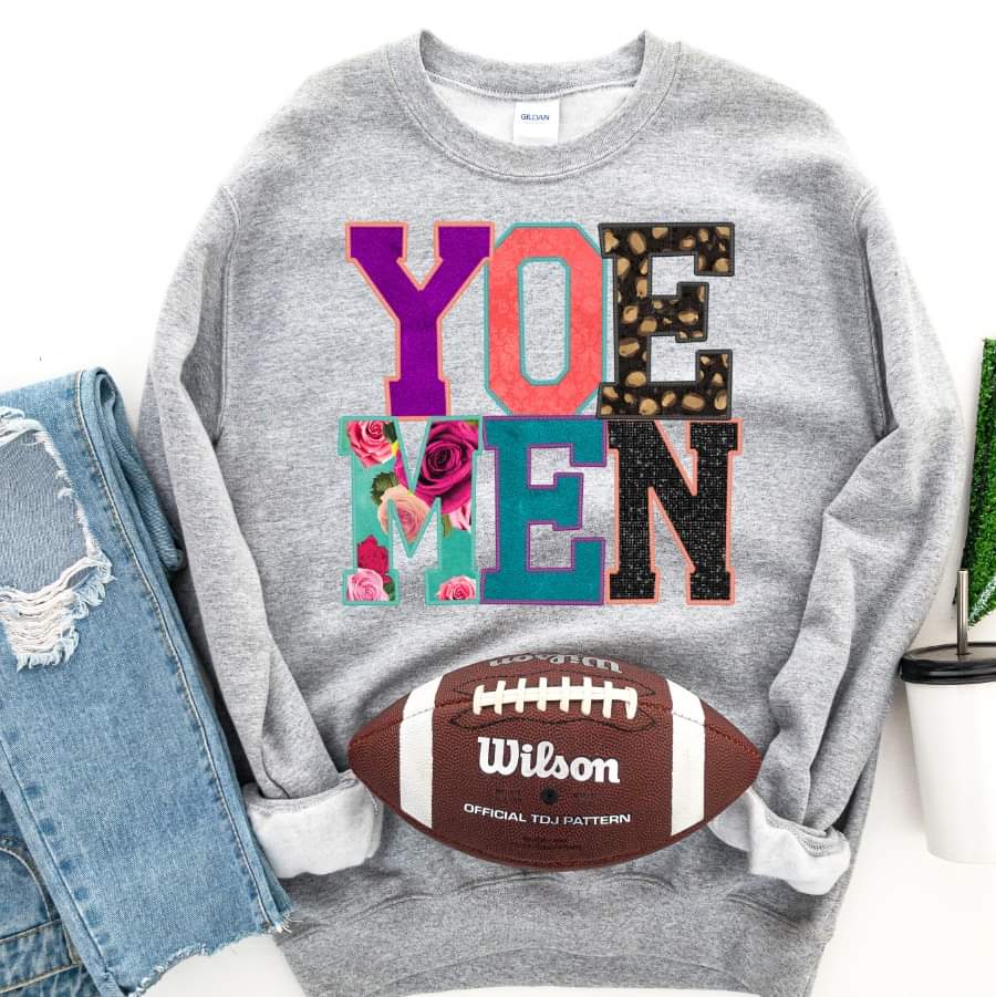 Yoemen embrodiery 8037 DTF transfer