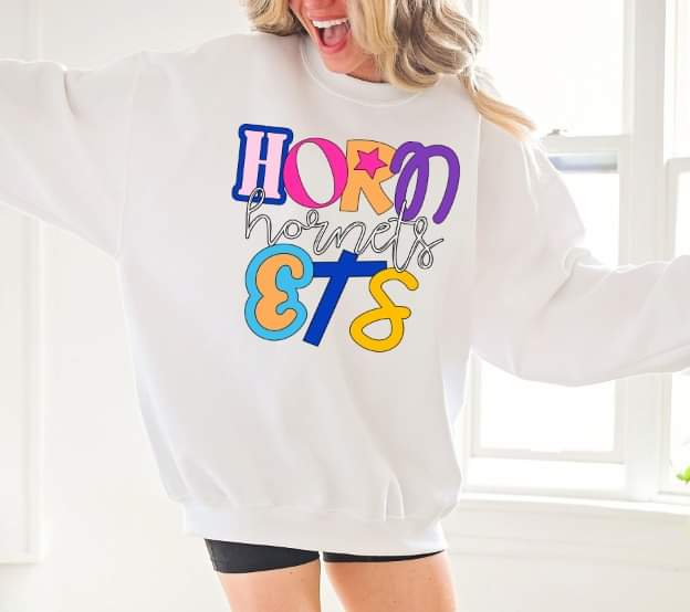 Hornets funky style (horn-ets) 8123DTF transfer