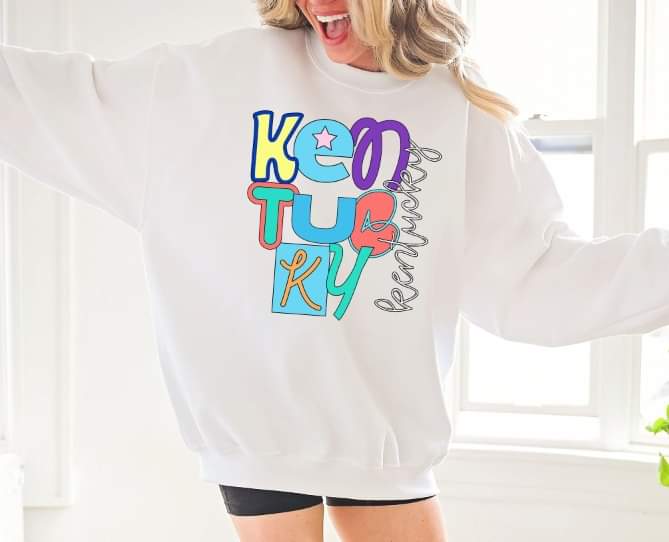 Kentucky funky style DTF transfer