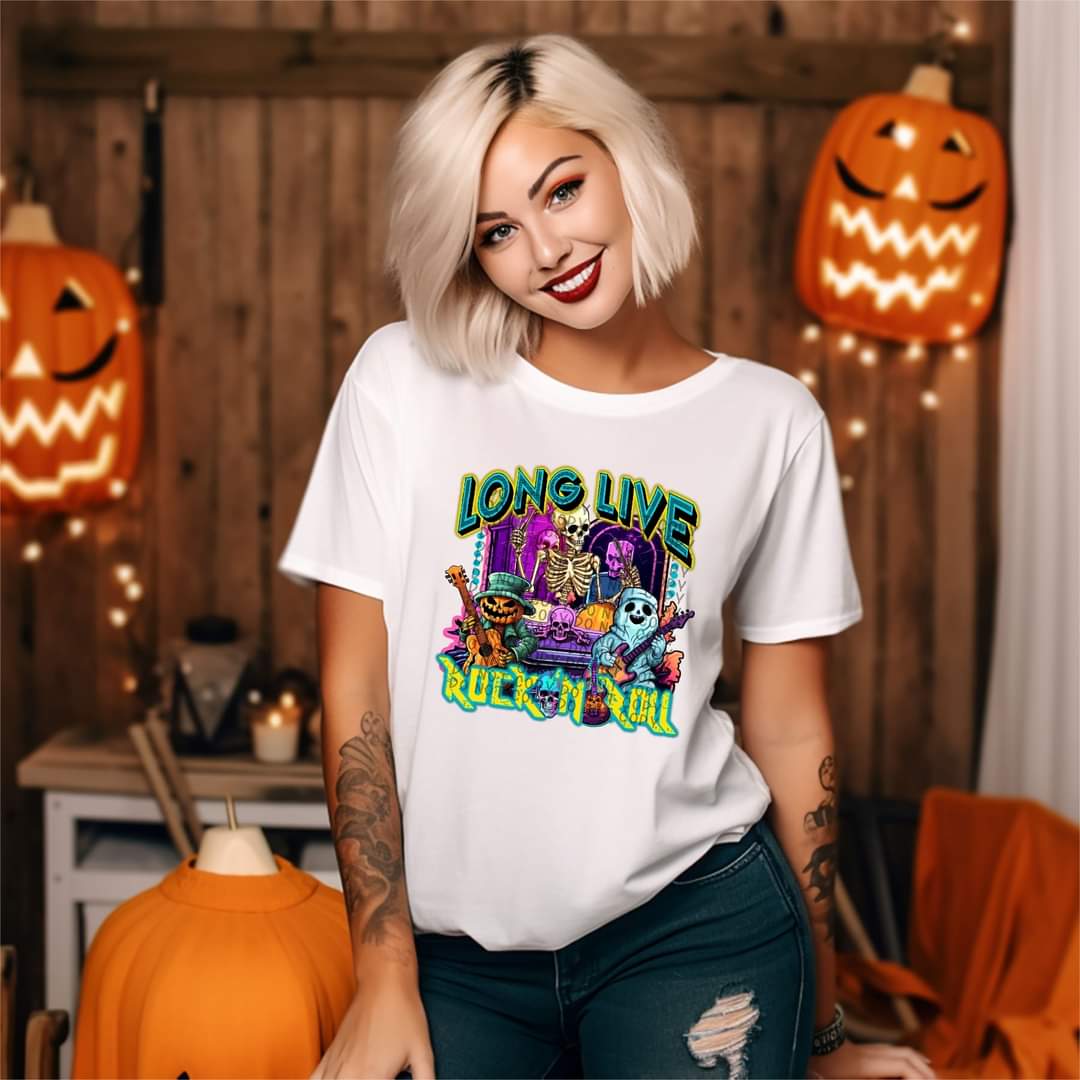 Long live rock n roll DTF TRANSFER