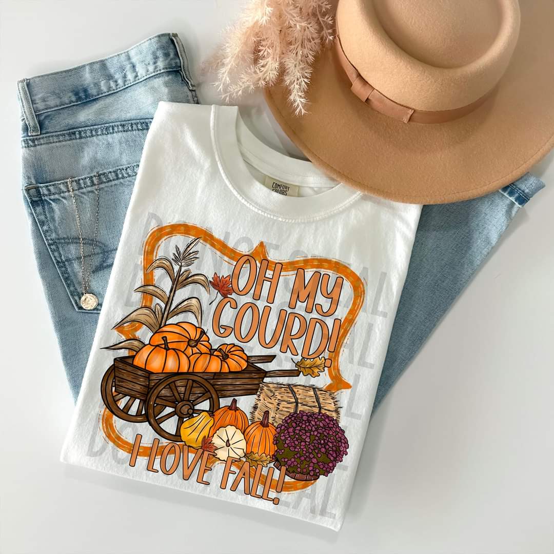 Oh my gourd! I love fall! DTF TRANSFER