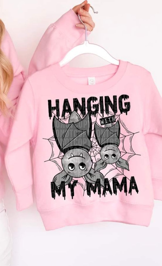 Hanging with my mama bats 532 DTF transfer