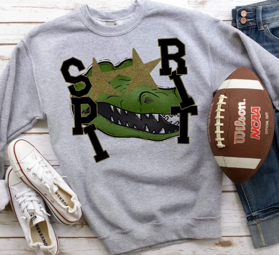 Gator spirit star eyes DTF TRANSFER