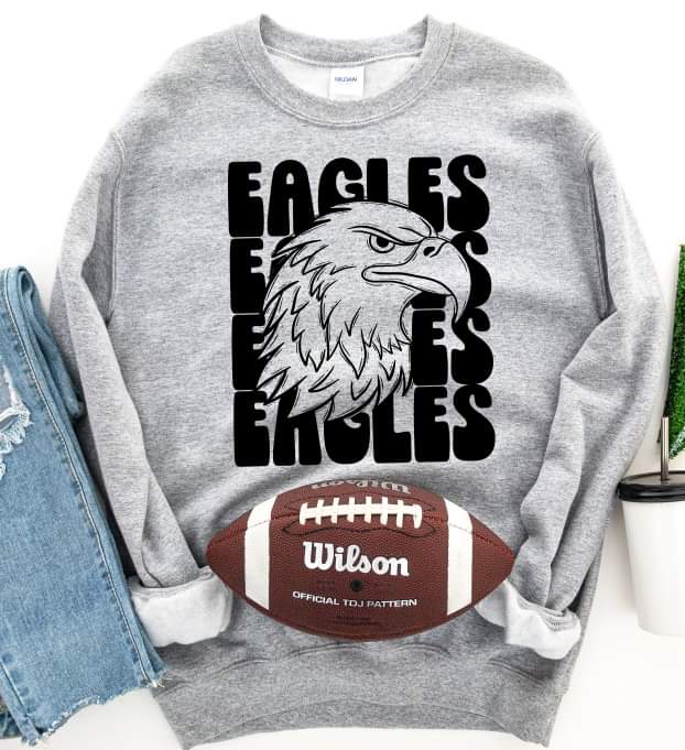 VINTAGE PHILADELPHIA EAGLES LOGO 7 CREWNECK - Primetime