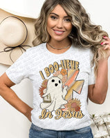 I boo-lieve in Jesus ghost and cross 482 DTF TRANSFER