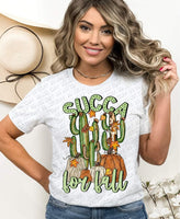 Succa for fall cactus 711 DTF TRANSFER