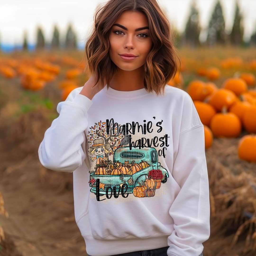 Marmie's harvest of love 545 DTF TRANSFER