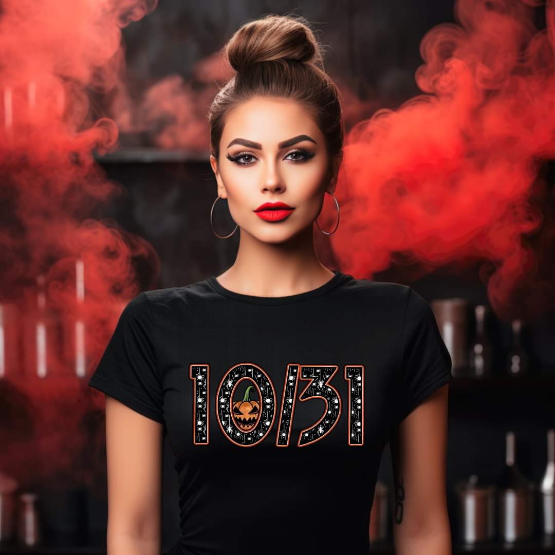 10/31 filled with spiders 698 DTF TRANSFER