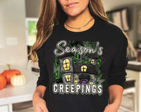 Season's creepings mansions 668 DTF TRANSFER