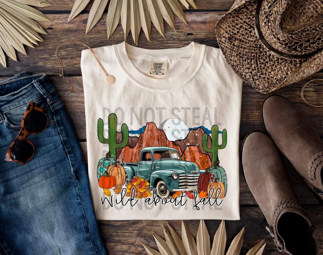 Wild about fall (western) 635 DTF TRANSFER