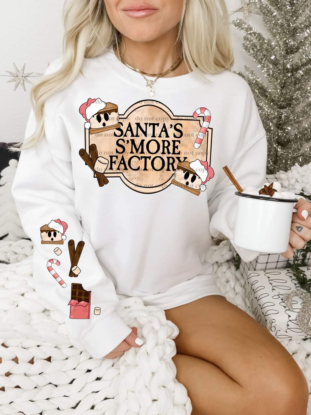Santa's s'more factory 618 DTF TRANSFER