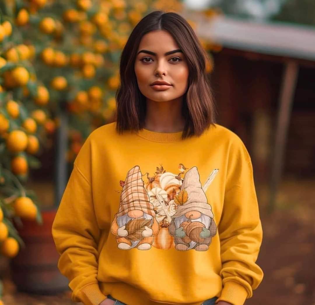 Fall gnomes 769 DTF TRANSFER