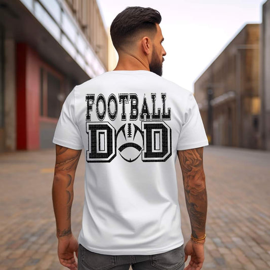 Football dad black 2670 DTF TRANSFER