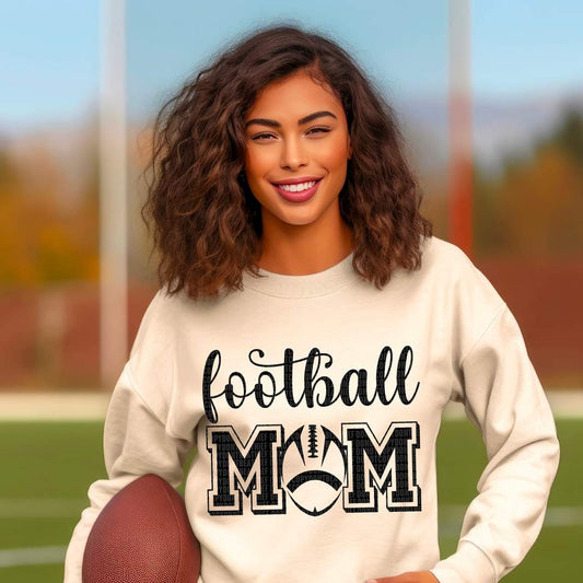 Football mom black 2681 DTF TRANSFER