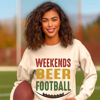 Weekends beer football 2695 DTF TRANSFER