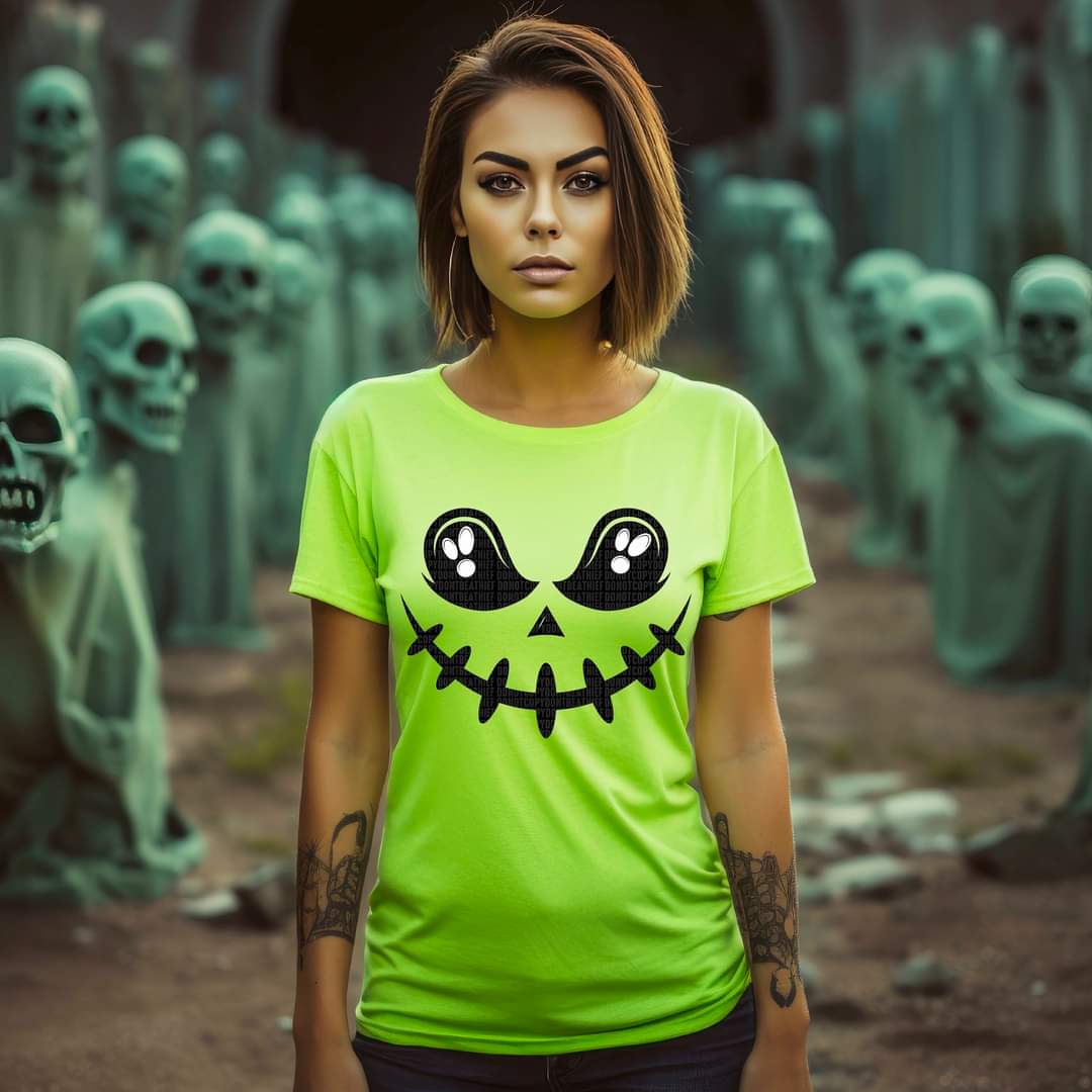Jack face (eyes are ghosts) 2547 DTF TRANSFER