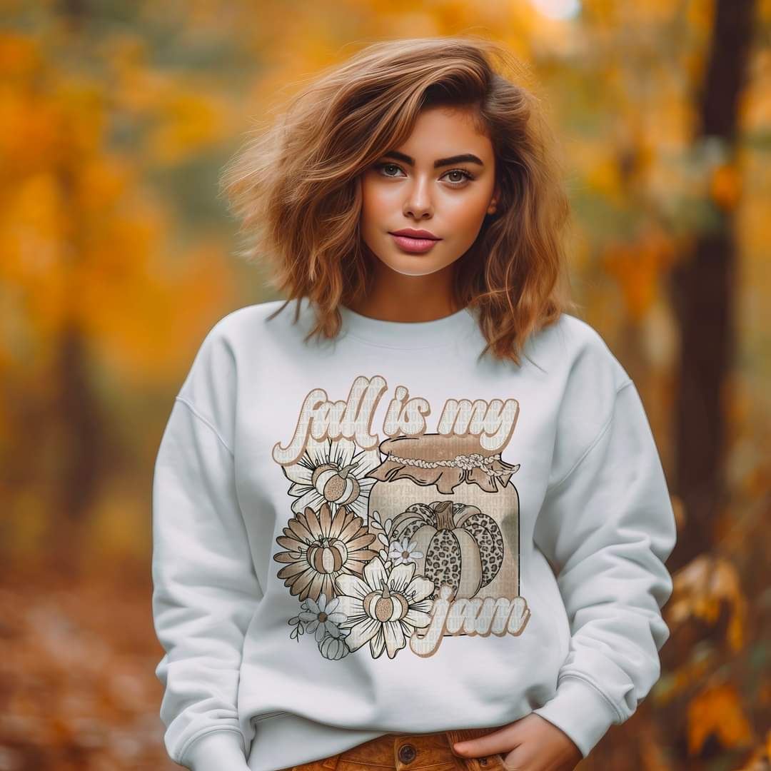 Fall is my jam DTF TRANSFER