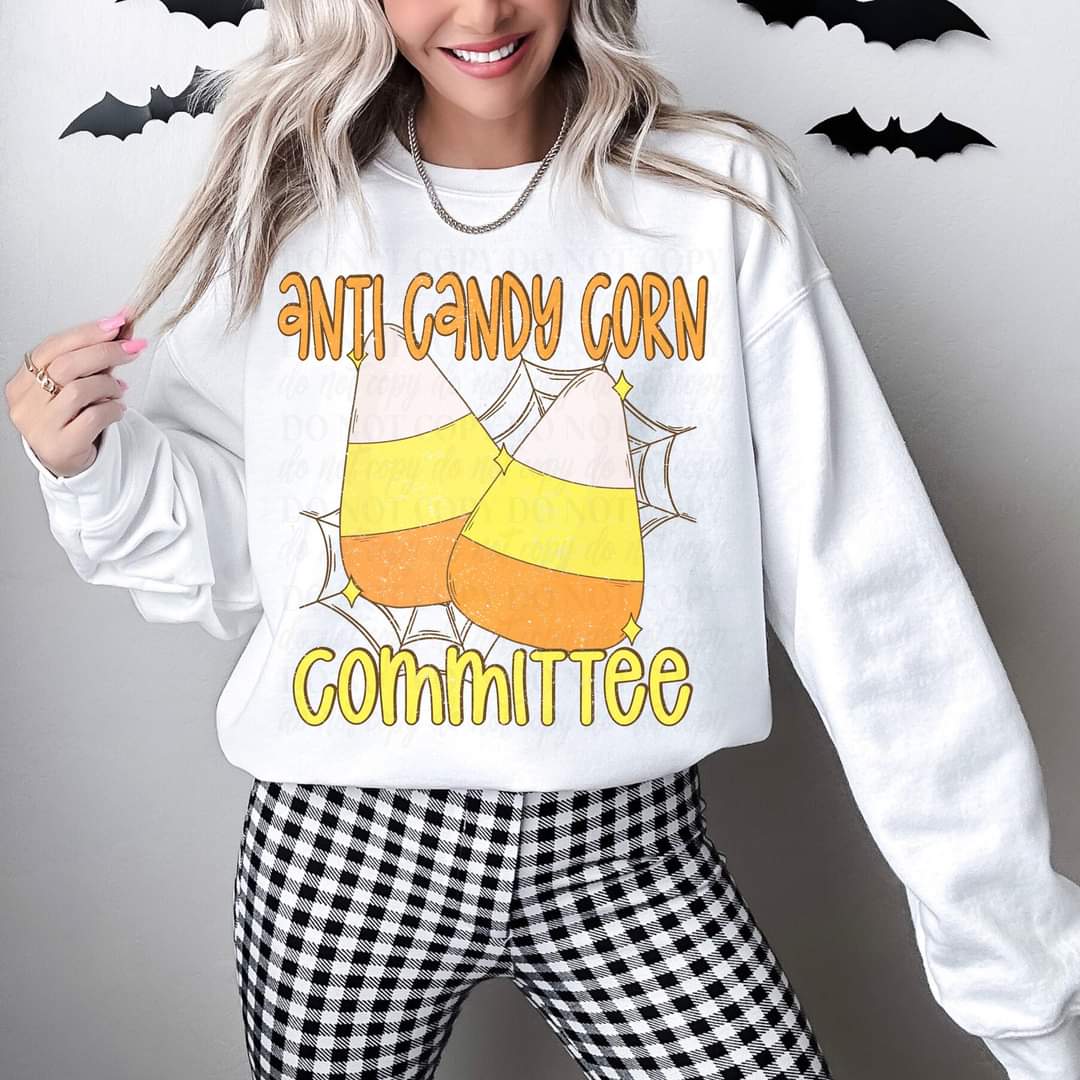 anti candy corn committee 9177 DTF TRANSFER