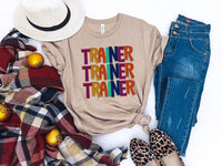 Trainer stacked (multi color lettering) 9108 DTF TRANSFER