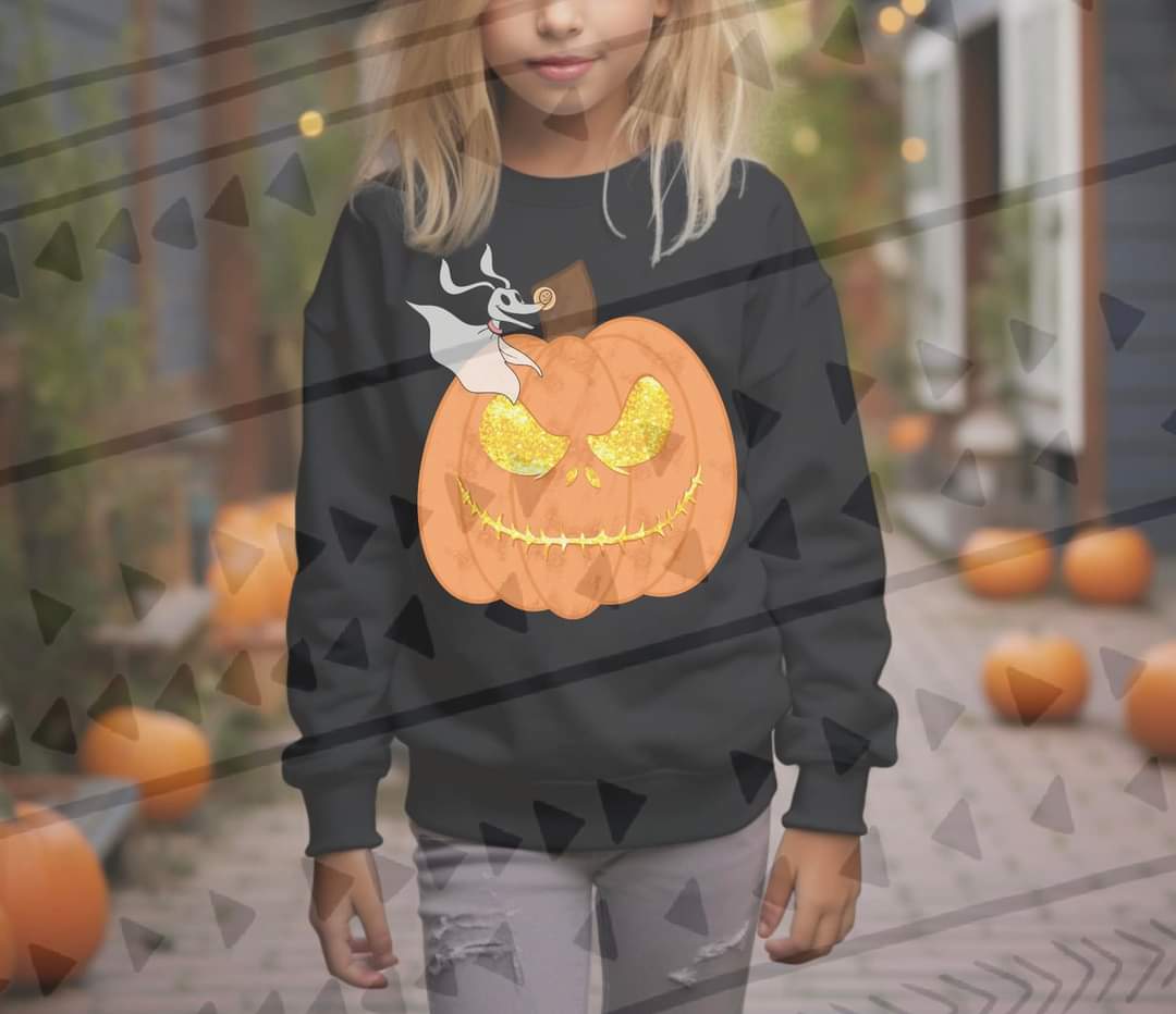 Skeleton pumpkin 761 DTF TRANSFER