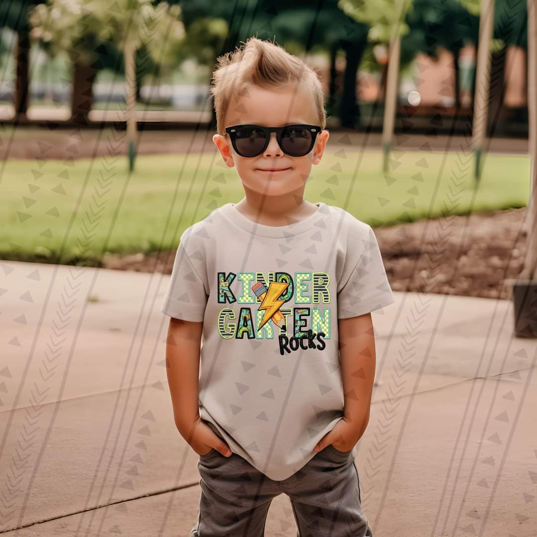 Kindergarten rocks BOY 43297 DTF transfer