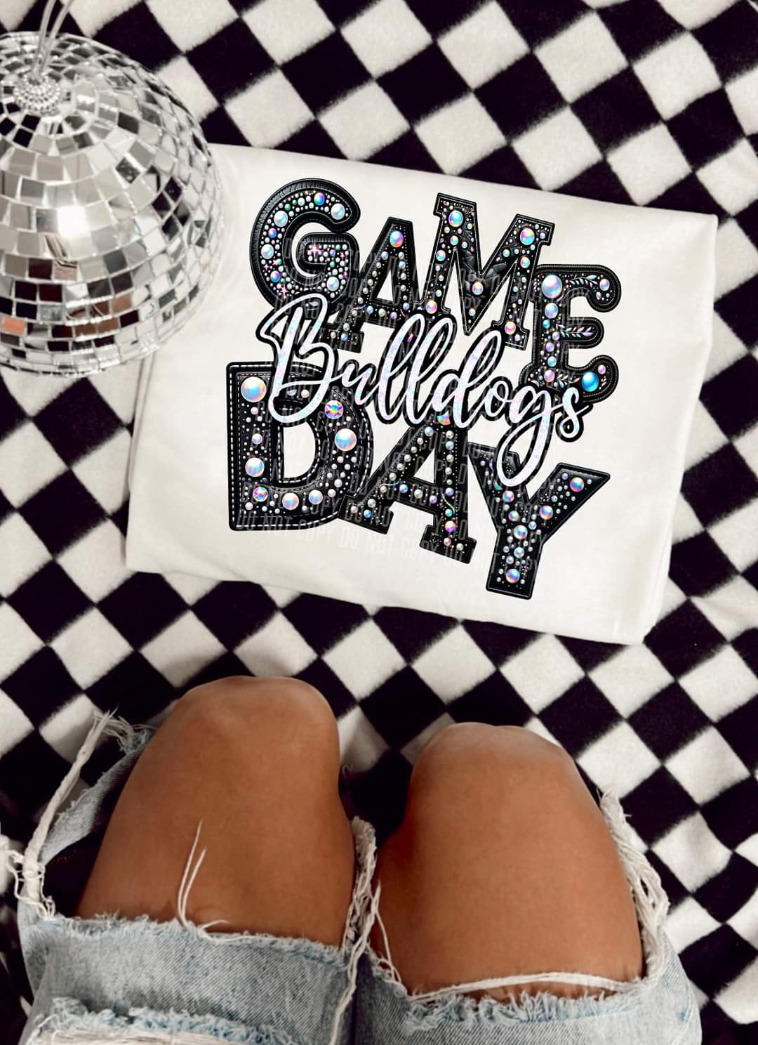 Game day bulldogs (CCDD) 43548 DTF TRANSFER