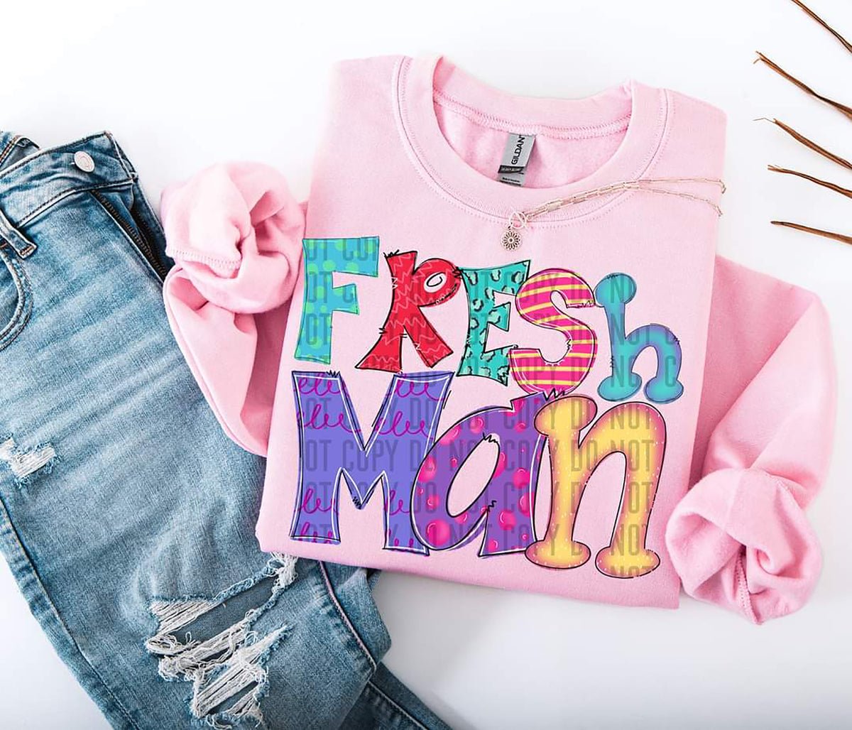 Doodle Freshman 71463 DTF transfer