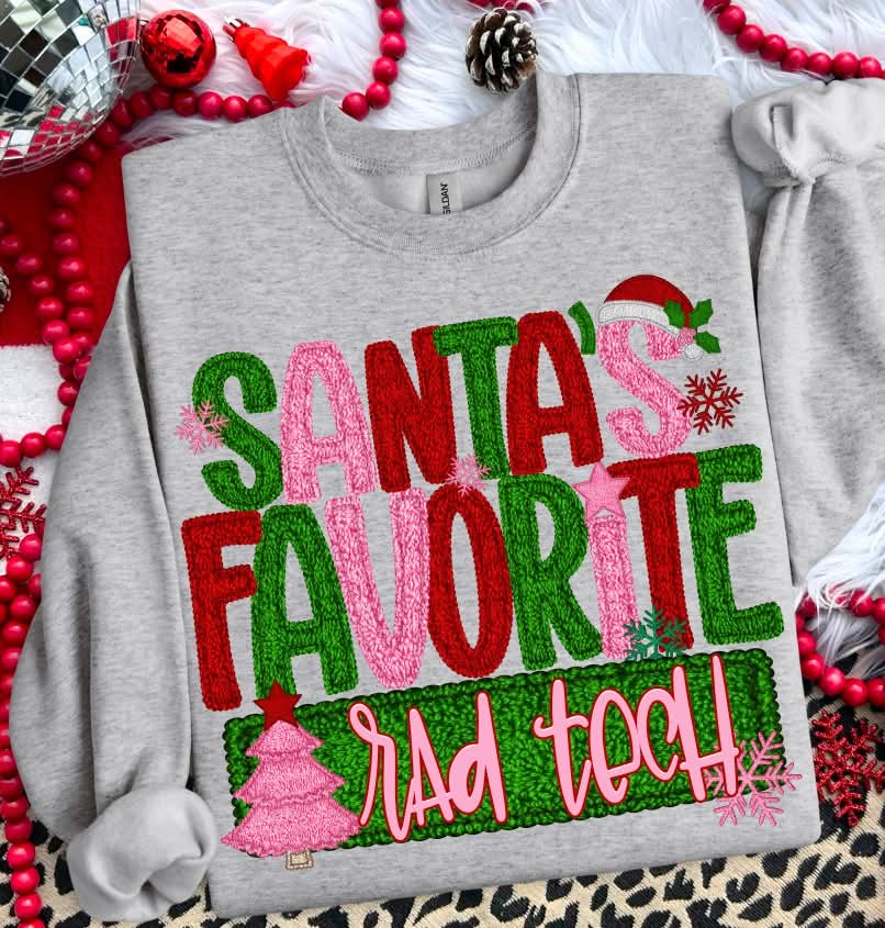 Rad Tech Santas Favorite (S&G) DTF Transfer