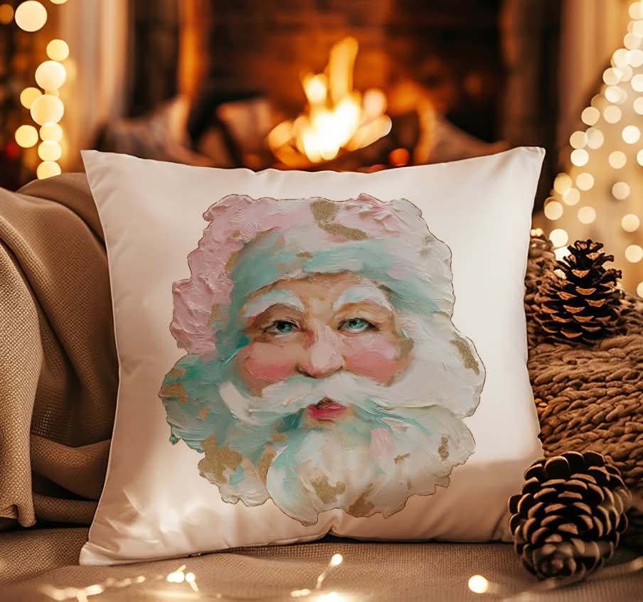 Colorful Santa Clause (S&G) DTF Transfer