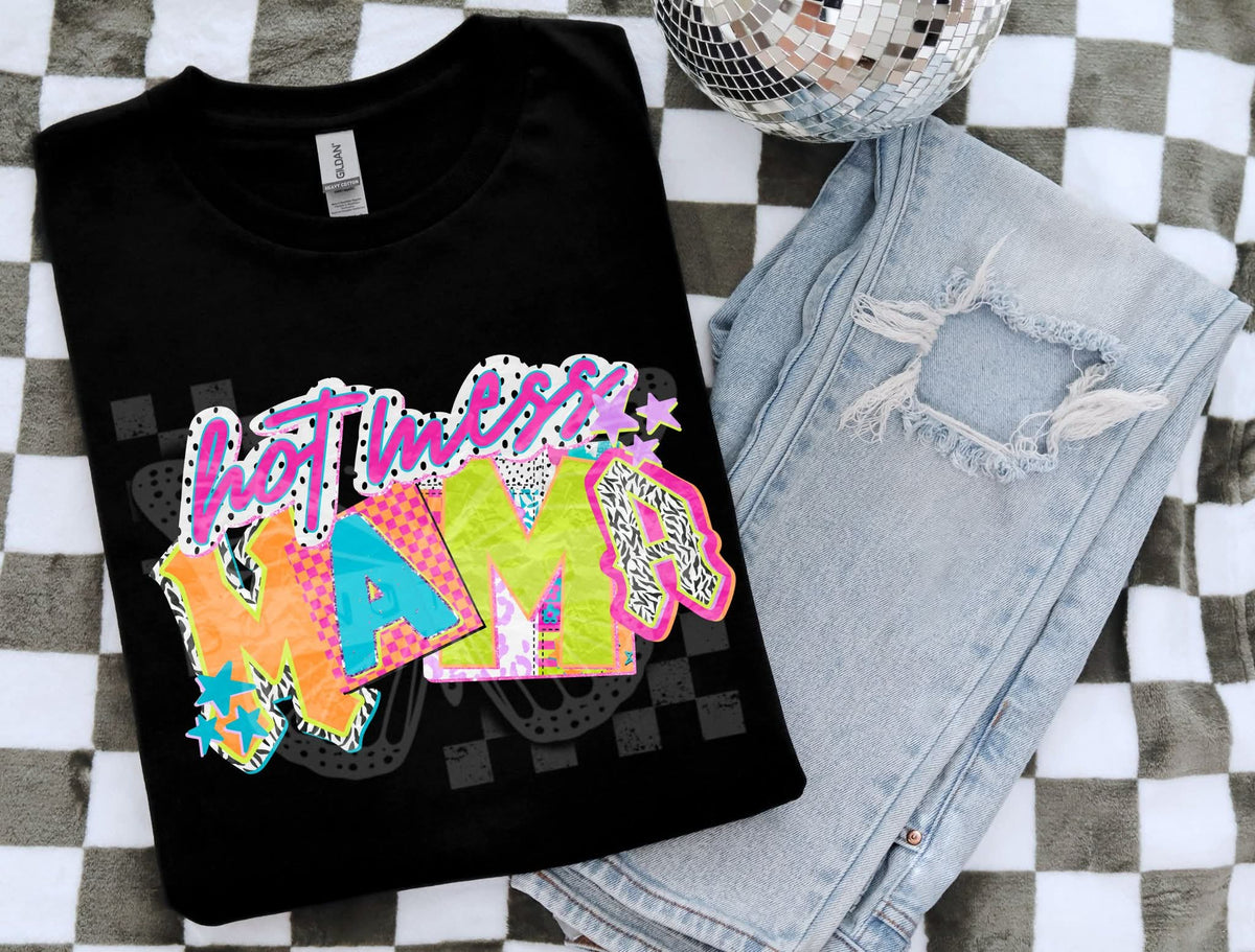 Hot mess mama (PH) DTF Transfer