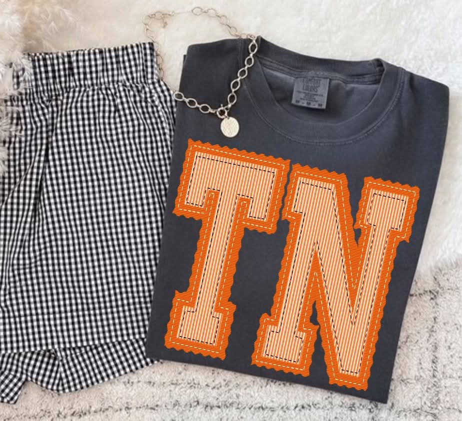 TN (faux embroidery) (S&G) DTF Transfer
